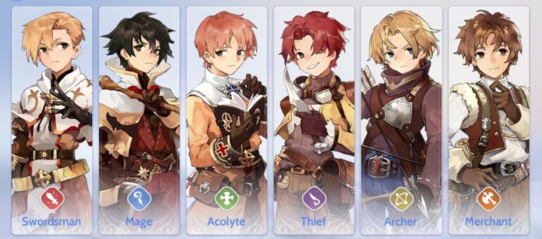 Guía de clase de Ragnarok Origin - Progresiones de trabajo