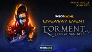 Consigue Torment: Tides of Numenera gratis con Robot Cache