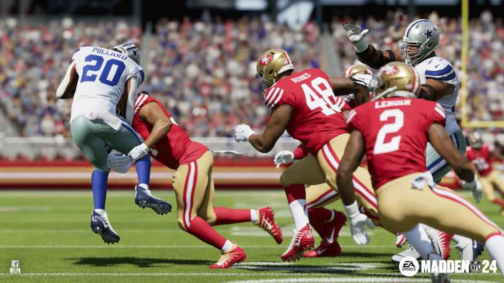 Los mejores libros de jugadas ofensivas en el juego terrestre de Madden 24