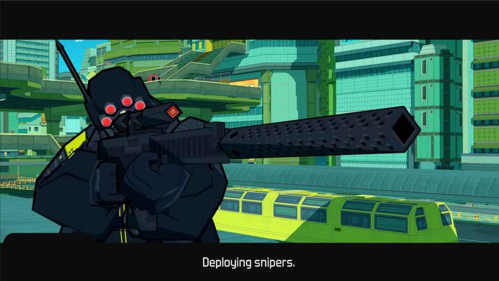 Cómo usar Taxi en Bomb Rush Cyberfunk sniper