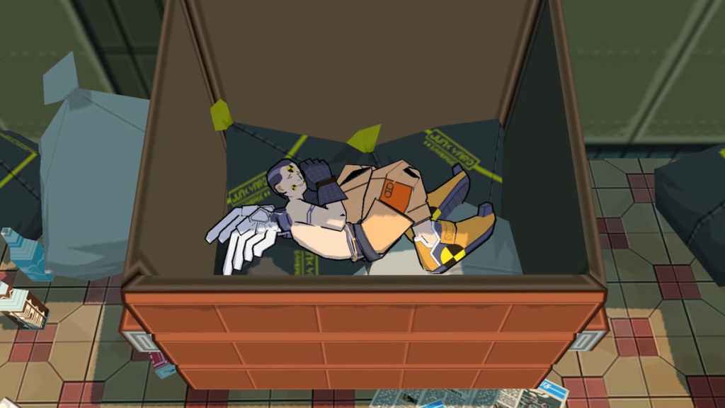 Cómo cambiar a patines en el contenedor de basura Cyberfunk de Bomb Rush