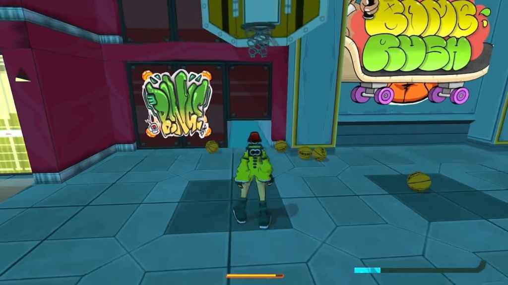 Bomb Rush Cyberfunk Flesh Prince Ubicación Metro