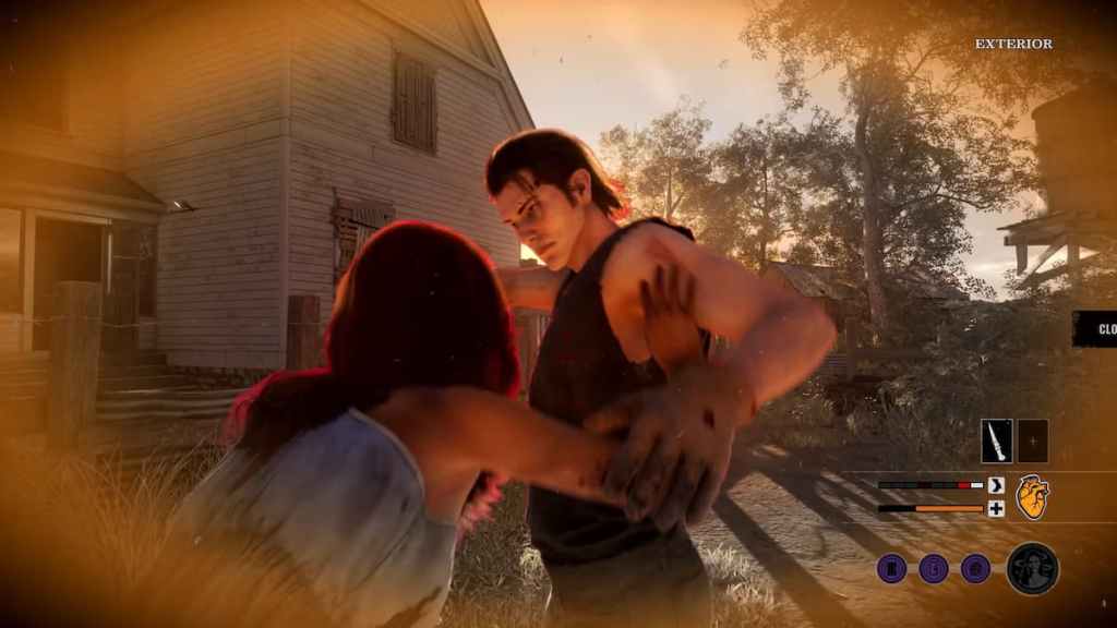 Luchar contra un miembro de la familia en Texas Chainsaw Massacre