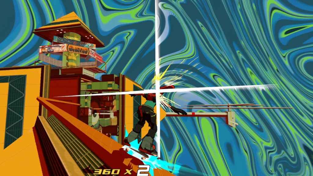 La mejor manera de ganar puntos y multiplicadores en el juego Bomb Rush Cyberfunk