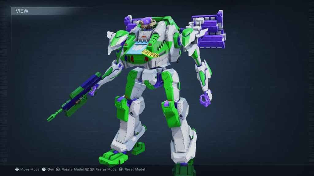 Mejor trabajo de pintura personalizado realizado por la comunidad Armored Core 6 buzz lightyear