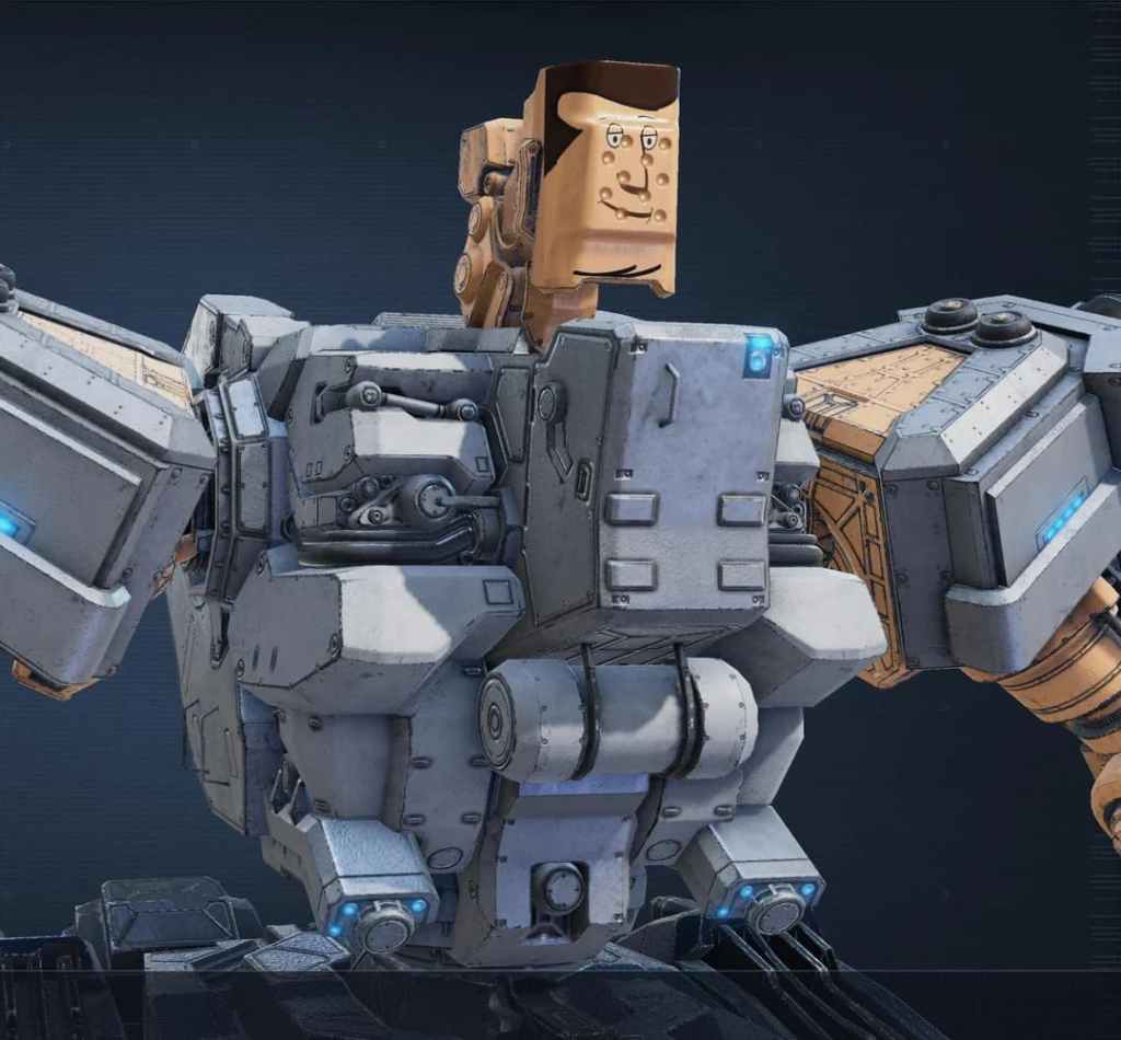 Cómo hacer que Joe Swanson de Padre de familia tenga cara de Armored Core