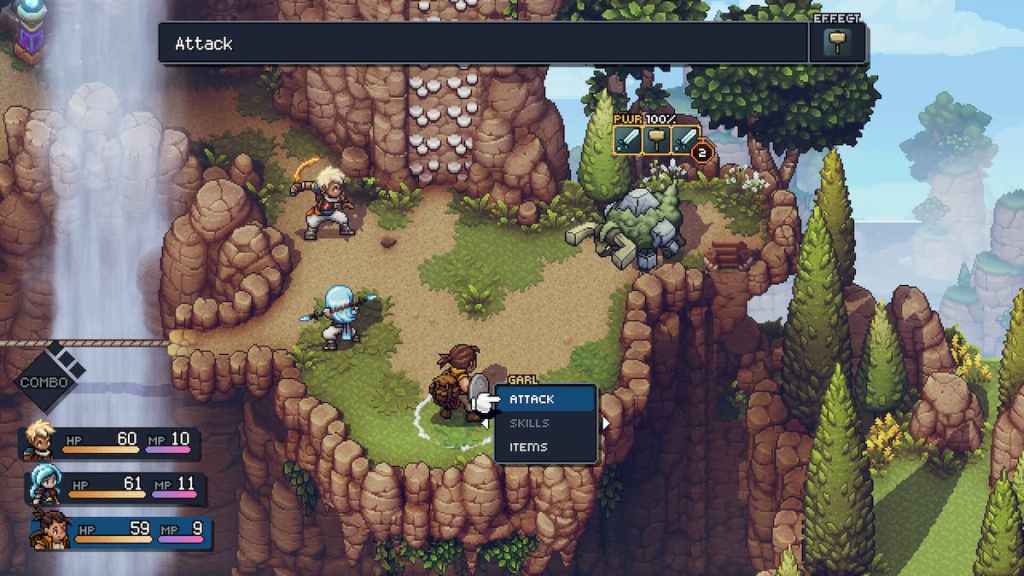 ¿Qué es el sistema de combate Lock en Sea of Stars? combate