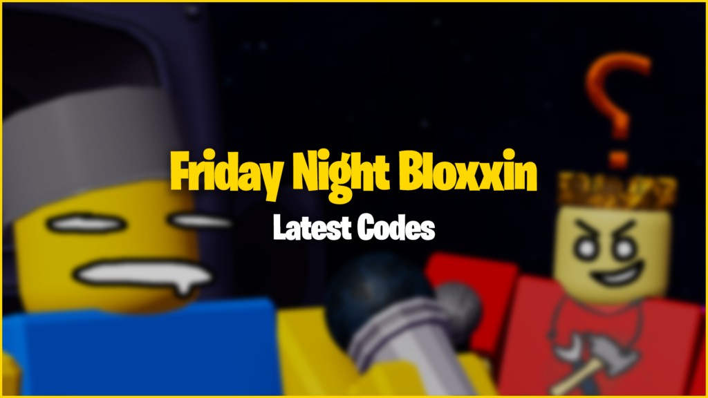 Códigos Bloxxin de viernes por la noche