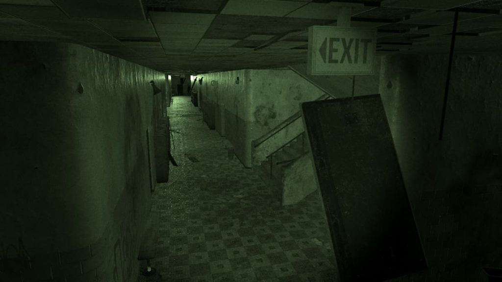 Mapa en Phasmophobia