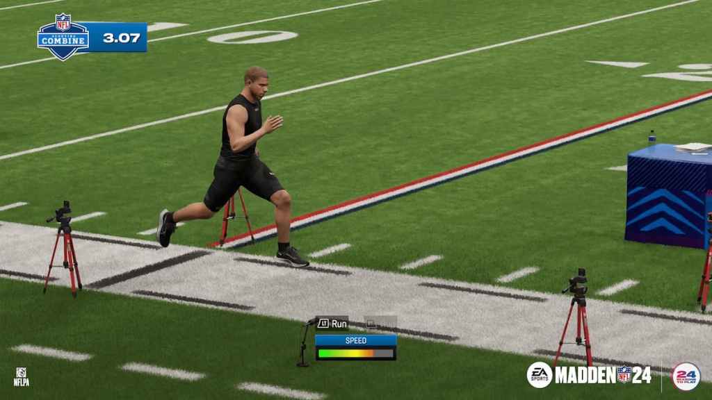Imagen destacada de cómo hacer el 40 Yard Dash en Madden 24