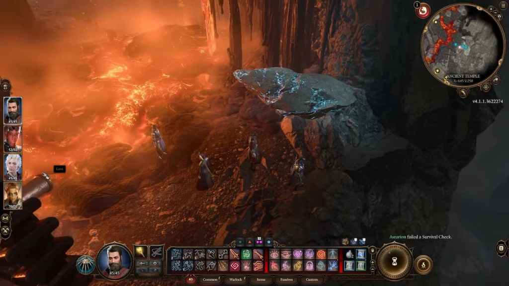 Baldur's Gate 3 Ubicación del mineral de mithril