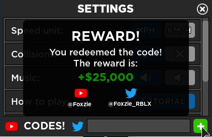 Cómo canjear códigos en Car Dealership Tycoon - Recompensa