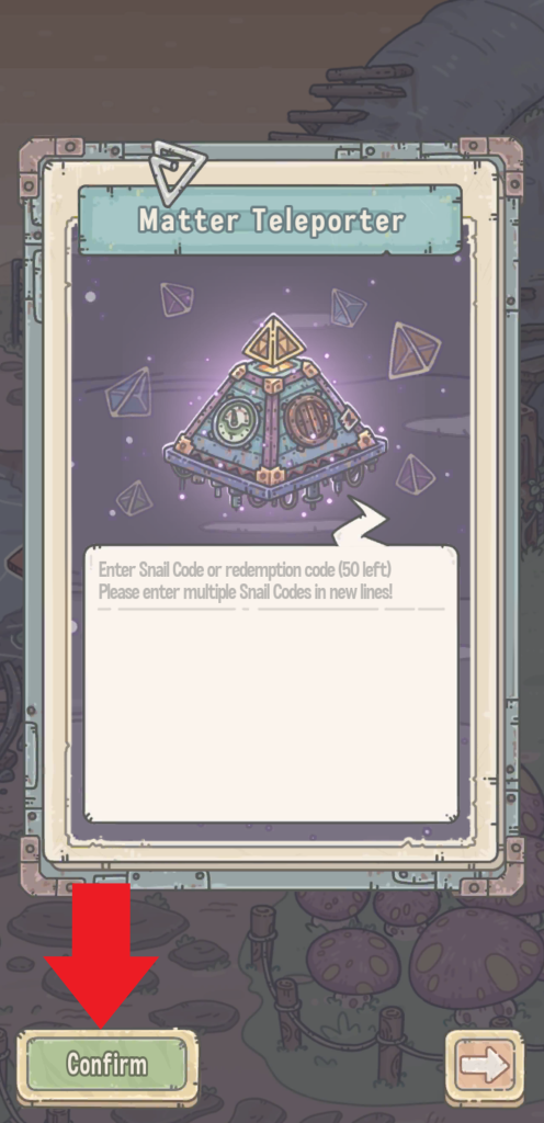 Instrucciones de códigos de Super Snail