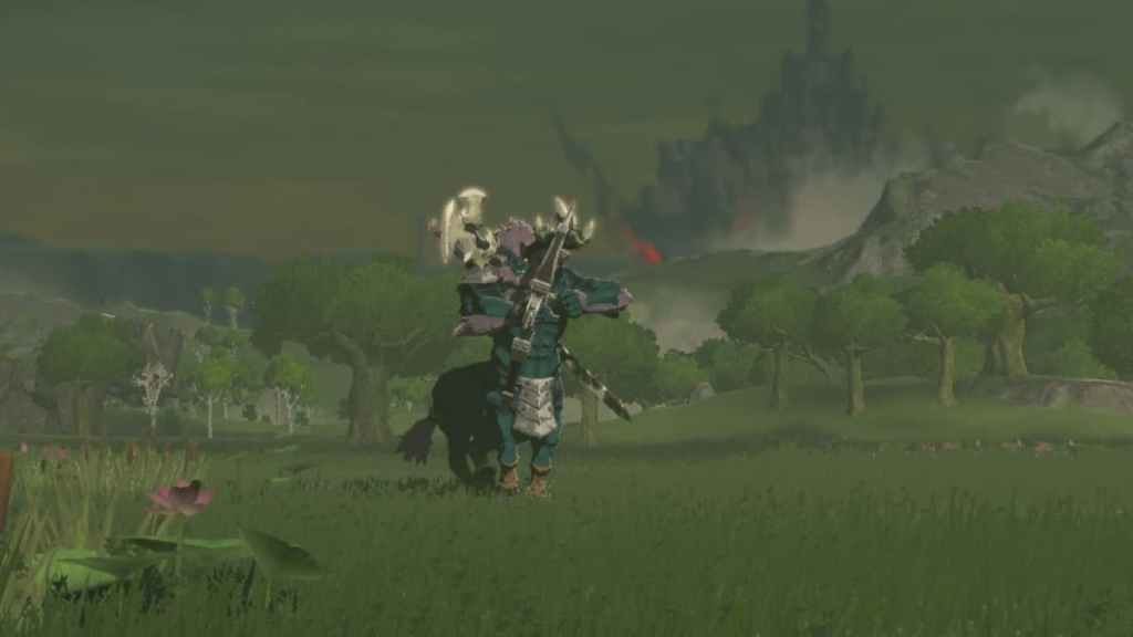 Cómo obtener el cuerno de sable Lynel de melena azul en Zelda Tears of the Kingdom imagen destacada
