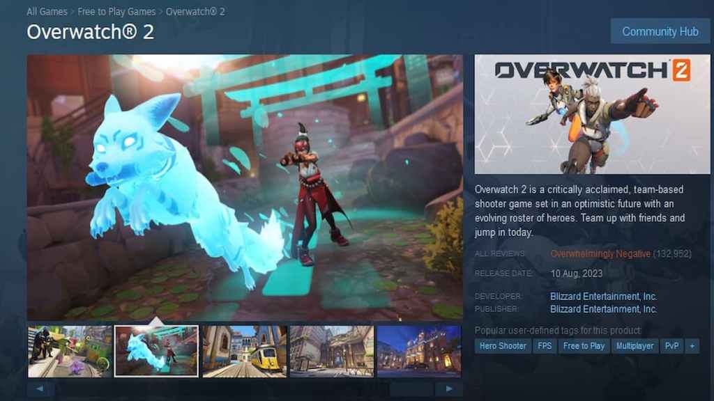 Overwatch 2 Reseñas negativas