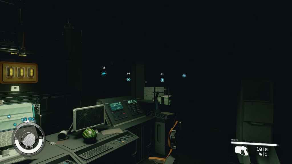 HUD de células de energía Starfield