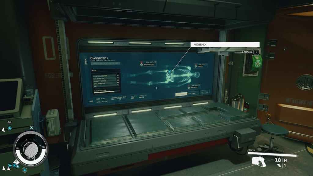 Celda de energía Starfield Medbench