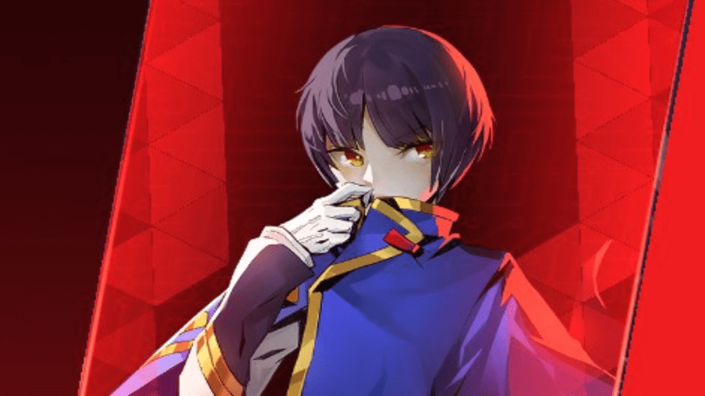 Hibiki en el efecto de entropía de BlazBlue