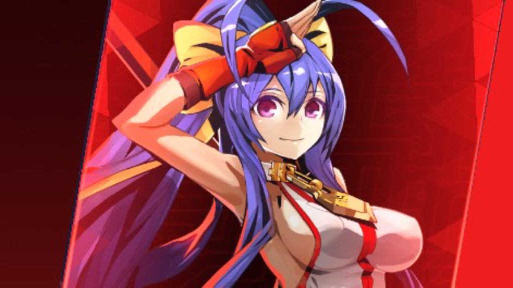 Mai en el efecto de entropía de BlazBlue