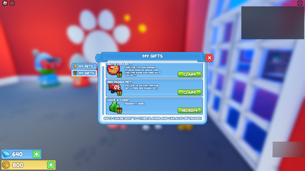 Códigos de magnate de Pet Empire