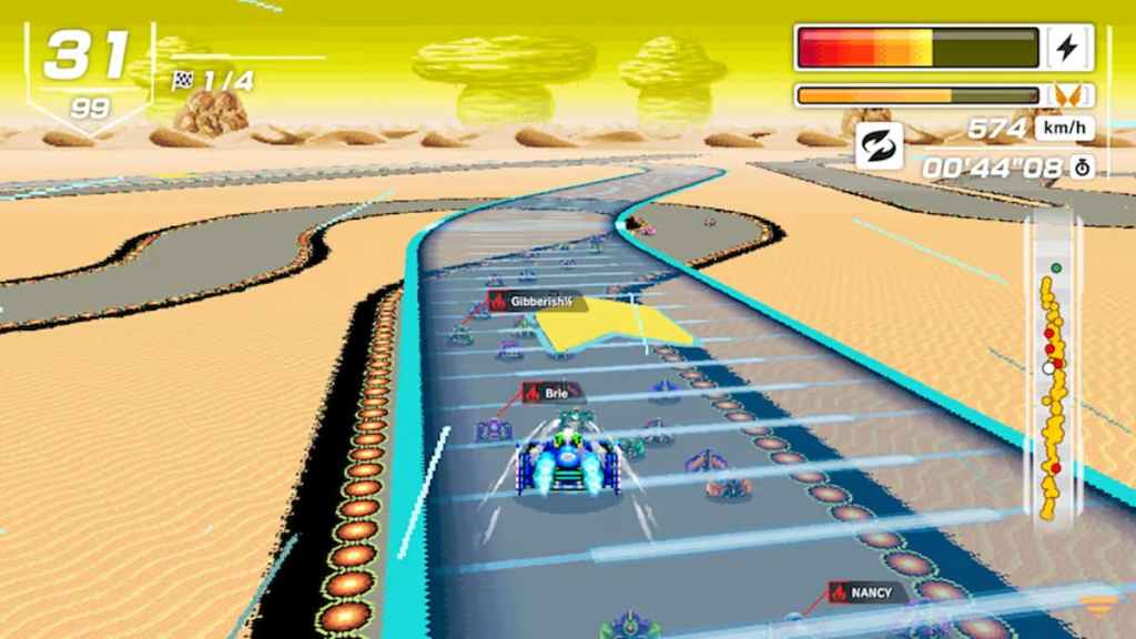 ¿Cómo ganar en F Zero 99? ruta aérea