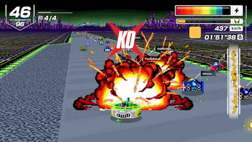 ¿Cómo ganar en F Zero 99? KO