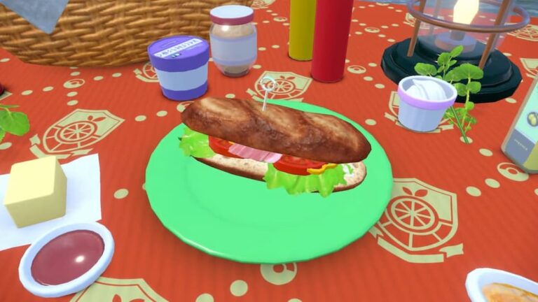 ¿Cómo hacer un sándwich de dragón brillante en Pokémon Escarlata y Violeta?