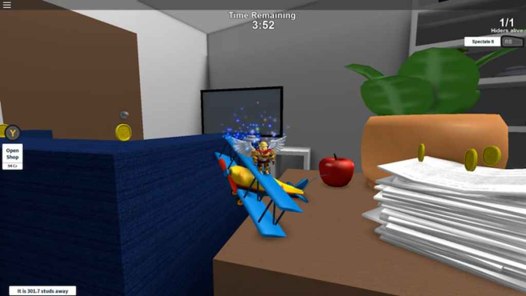 Mapa de dormitorio en Roblox Extreme Hide