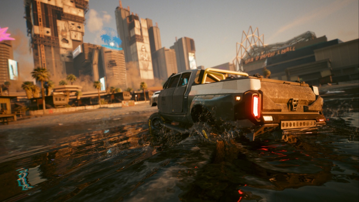 Camión Cyberpunk 2077