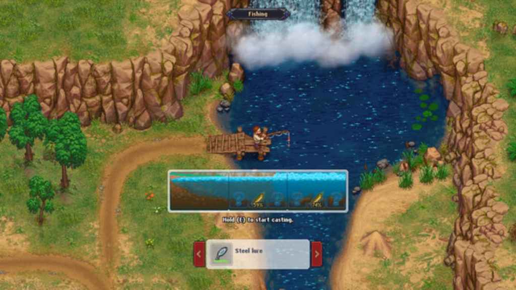 Pesca en Graveyard Keeper