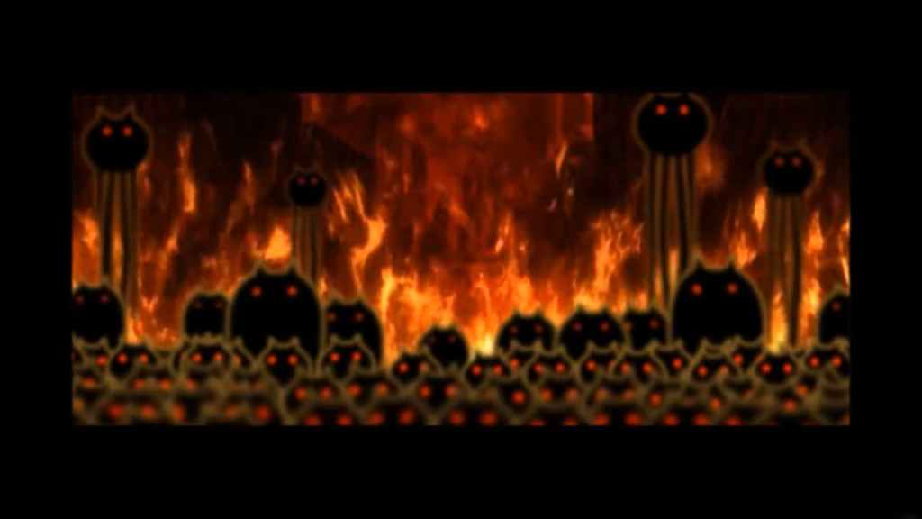 Gatos del infierno en The Battle Cats
