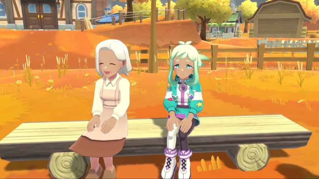Dos damas en Harvest Moon Los vientos de Anthos