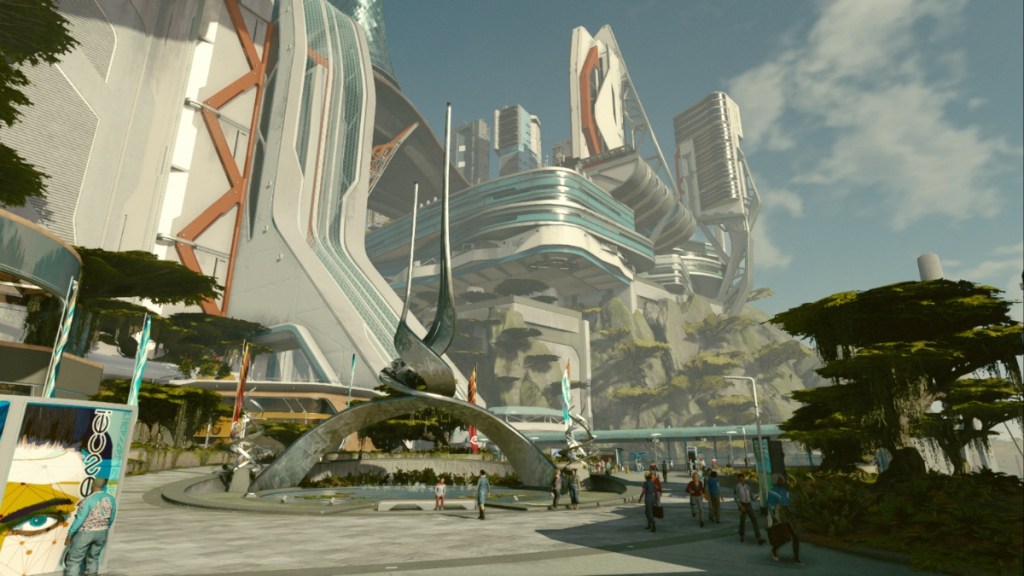 Entrada a Starfield New Atlantis