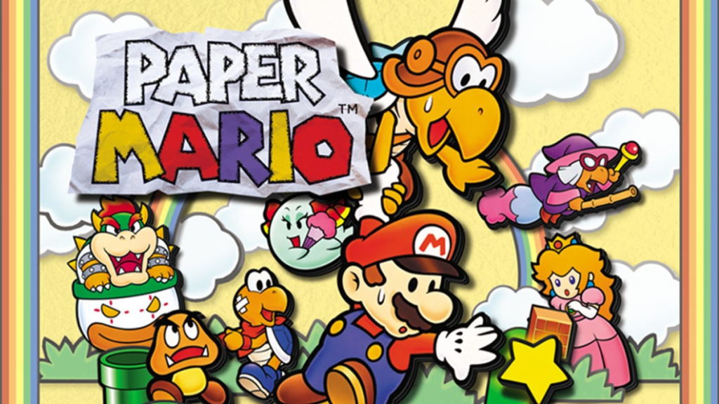 Ilustraciones oficiales de Paper Mario