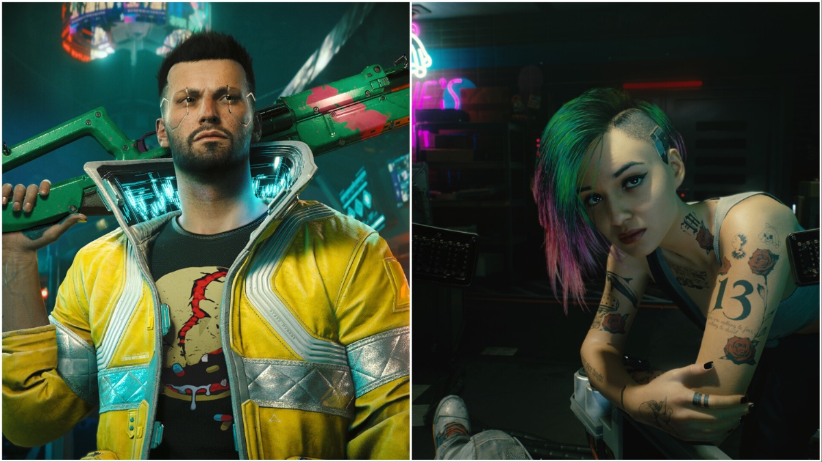 Cyberpunk 2077 V y Judy