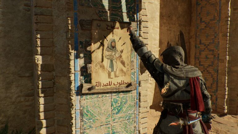 ¿Cómo eliminar carteles de búsqueda en Assassin's Creed Mirage?