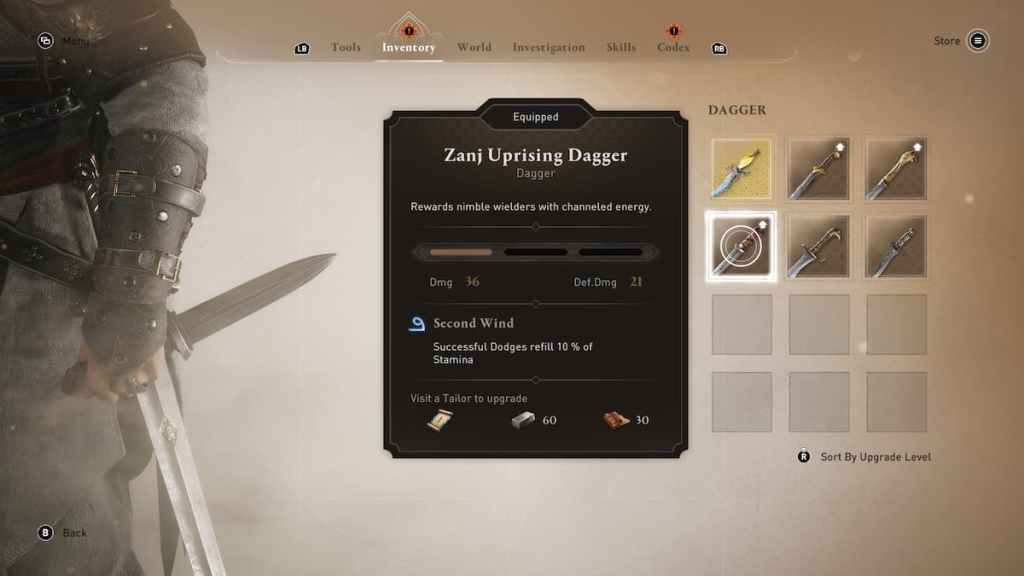 Ac Mirage Mejores armas Dagas