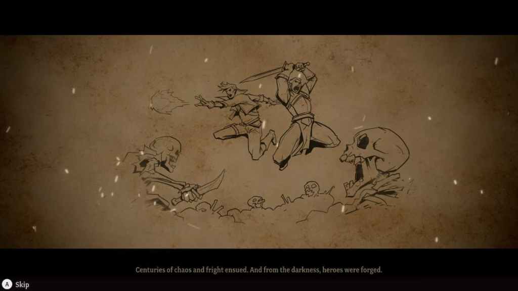 Héroes en Gordian Quest
