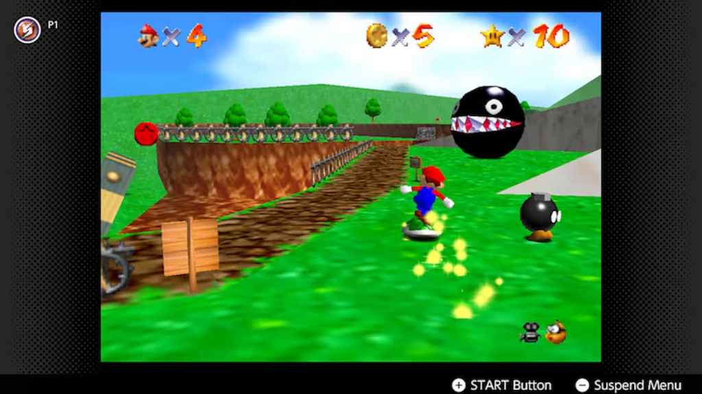 Cómo golpear el suelo en el juego de Mario 64