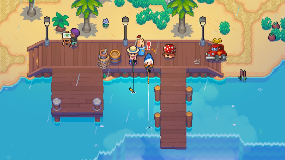 Pesca en la isla Piedra Lunar