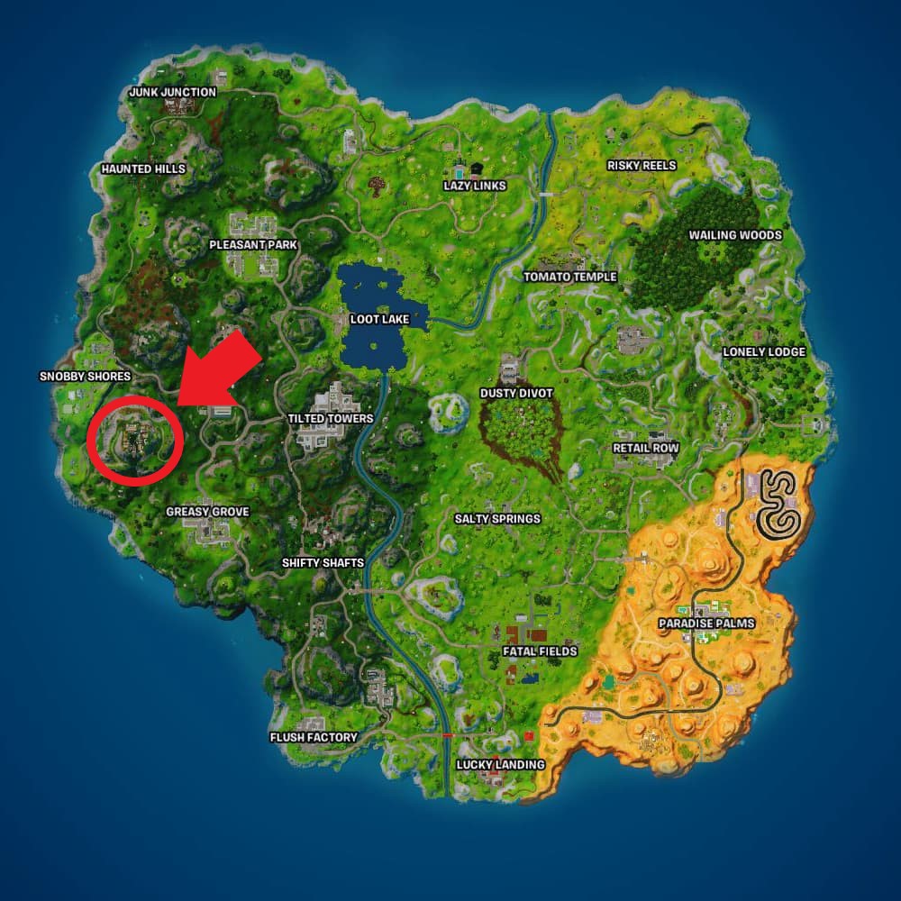Los mejores lugares de aterrizaje en Fortnite OG Valhalla