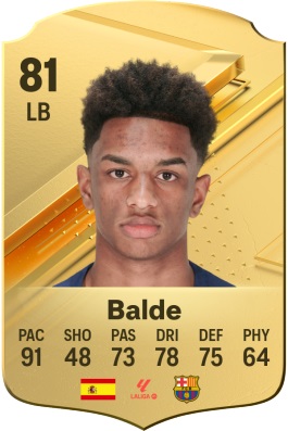 Alejandro Balde en EA FC 24