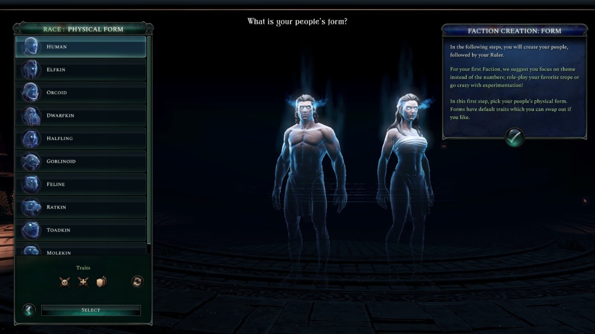 Forma de facción de Age of Wonders 4