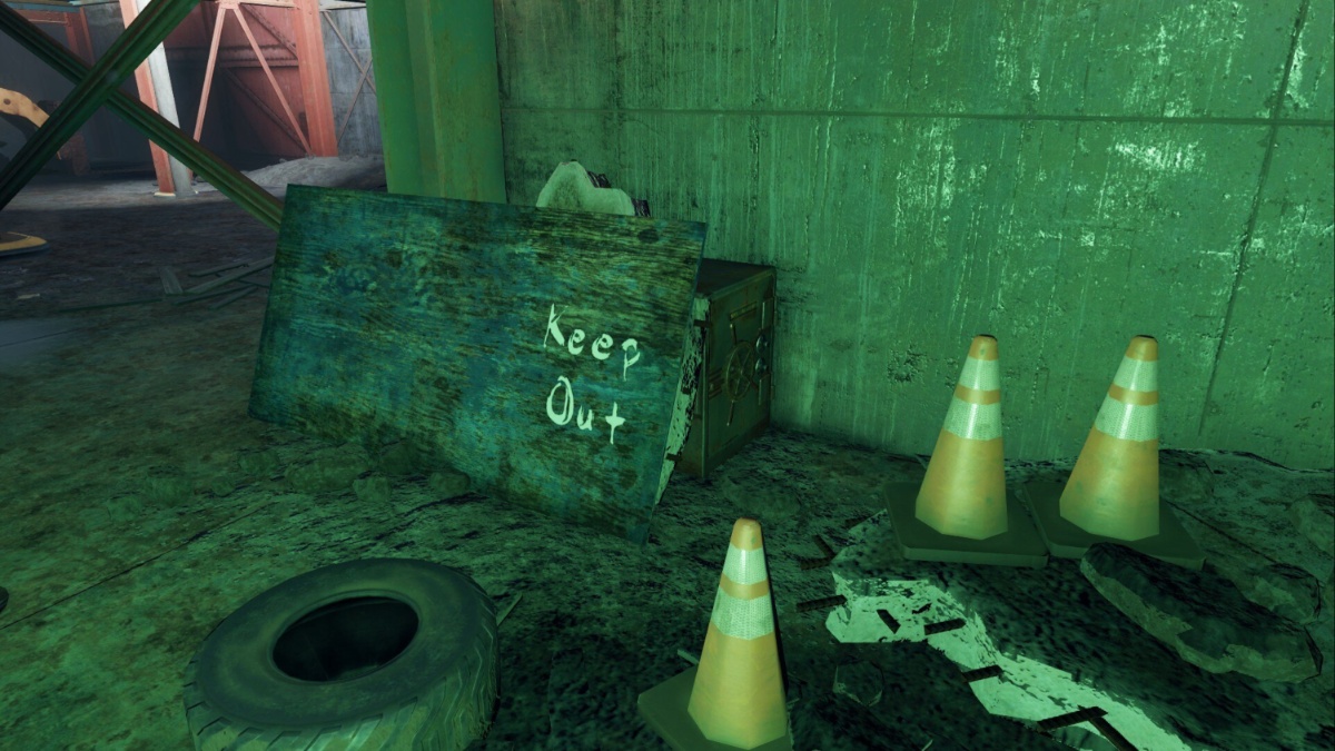 Ubicación segura de Fallout 4 Corvega