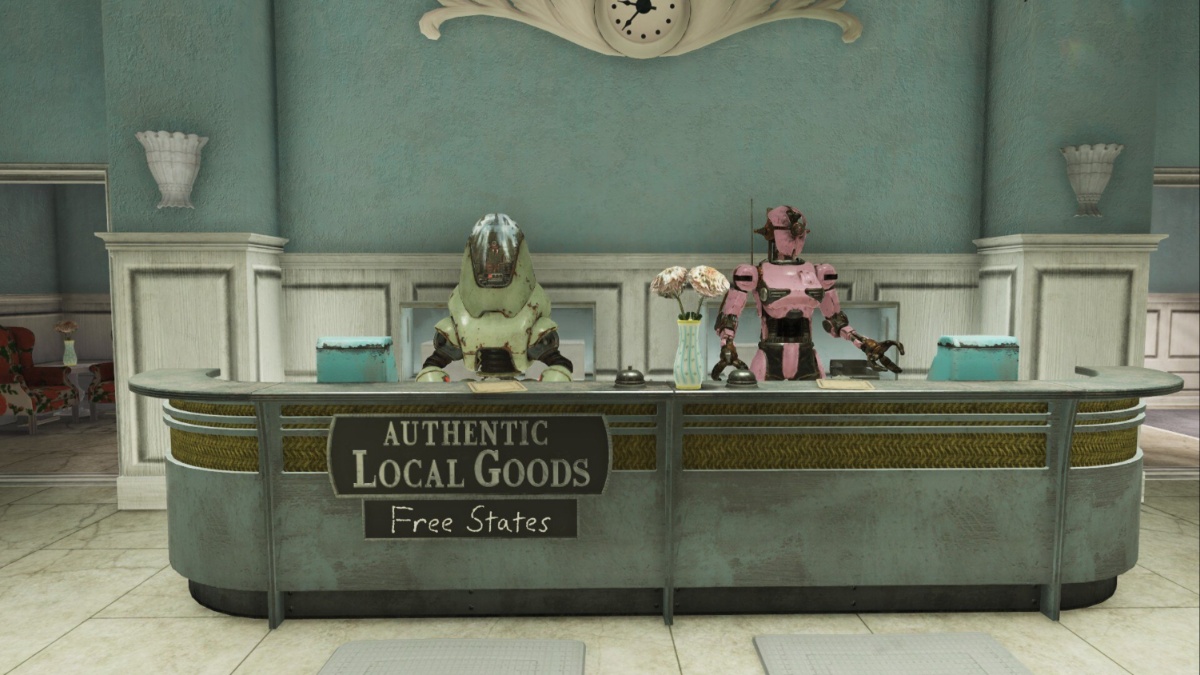 Vendedor de Fallout 76 Free States en Whitespring Resort