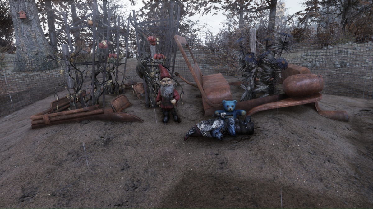 Fallout 76 Gnomos de jardín en Gnome's Allotment