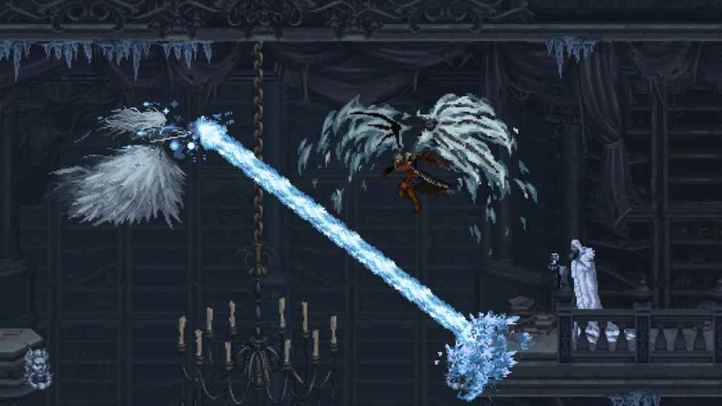Luchando contra el monstruo de hielo en The Last Faith
