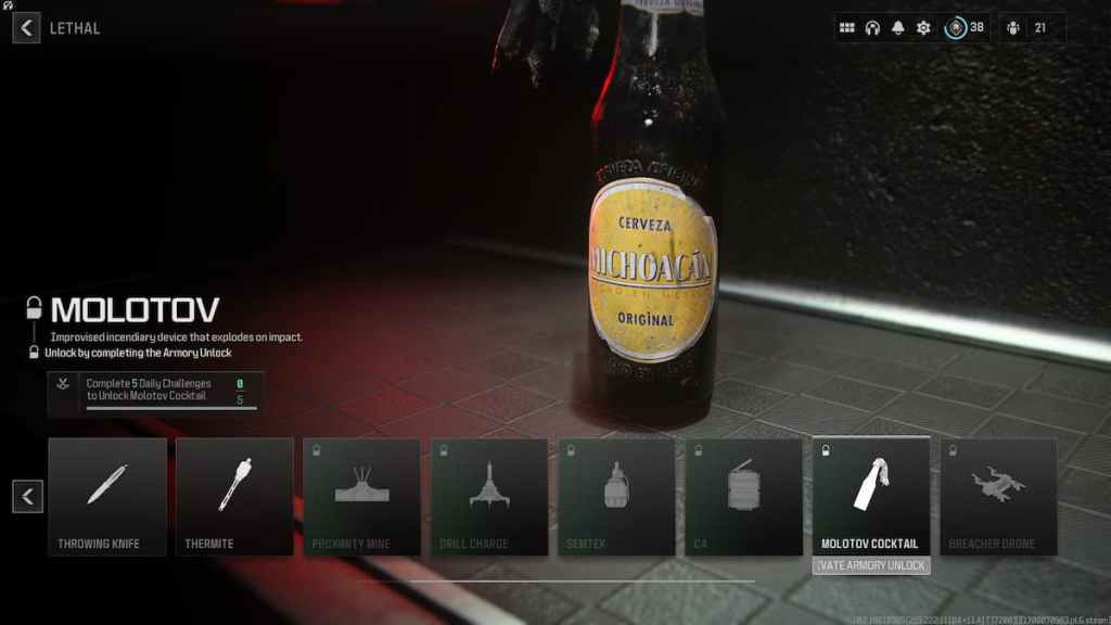 ¿Puedes equipar un Molotov en MW3? Foto principal