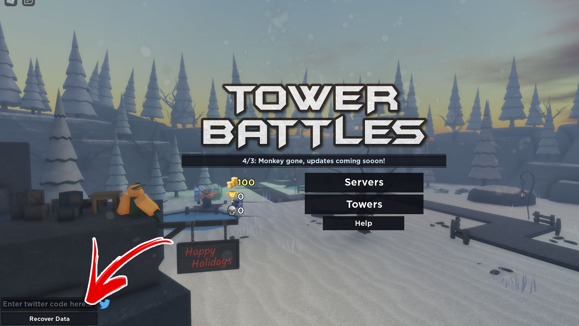 Cómo canjear códigos de Tower Battles