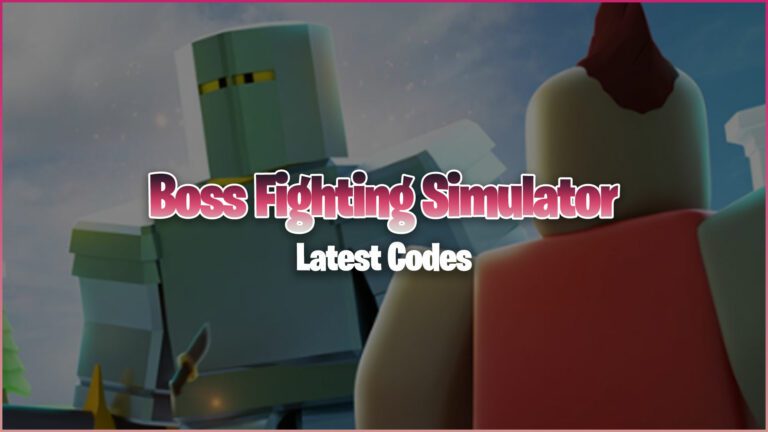 Códigos de Boss Fighting Simulator (diciembre de 2023)